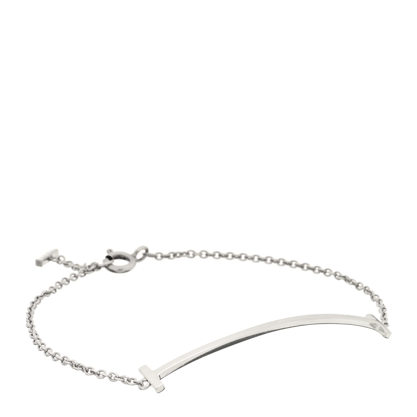 Sterling Silver T Smile Bracelet
