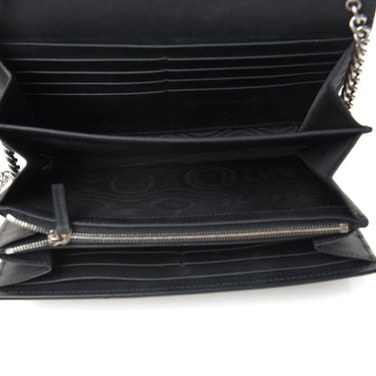Gucci GG Supreme Monogram Mini Dionysus Chain Wallet Beige Black 5 of 11