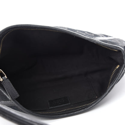 Gucci Monogram D Ring Abbey Pochette Black 5 of 10