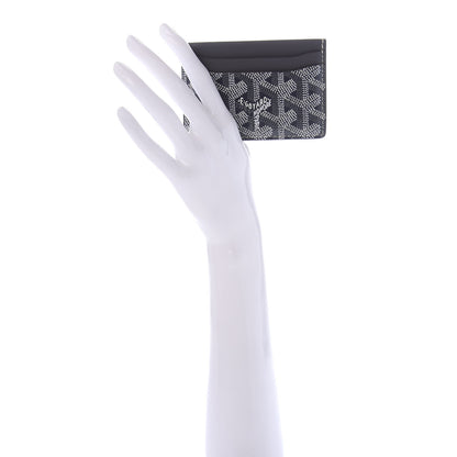 Goyard Goyardine Saint Sulpice Card Holder Grey 2 of 6