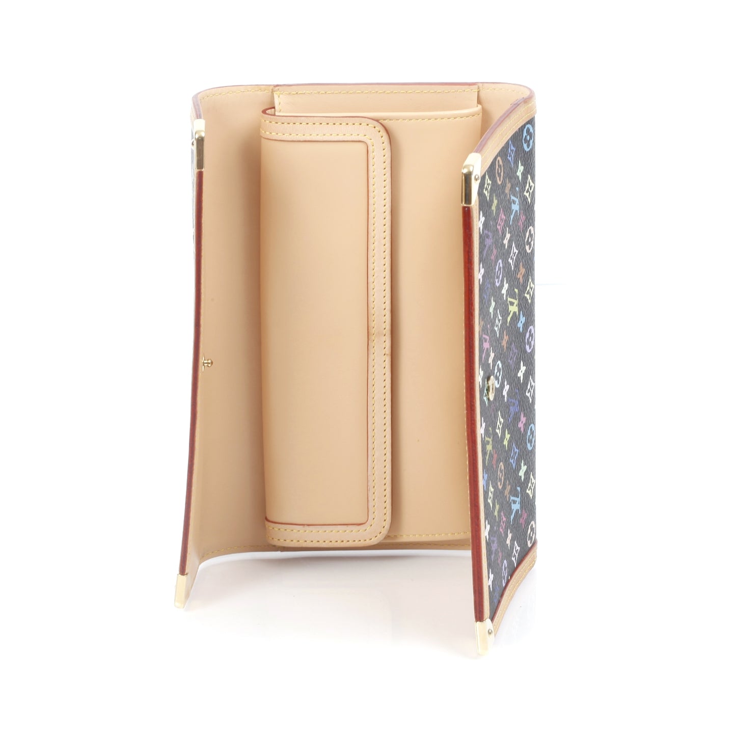 Monogram Multicolor Porte Tresor International Wallet Black