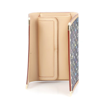 Louis Vuitton Monogram Multicolor Porte Tresor International Wallet Black 8 of 11