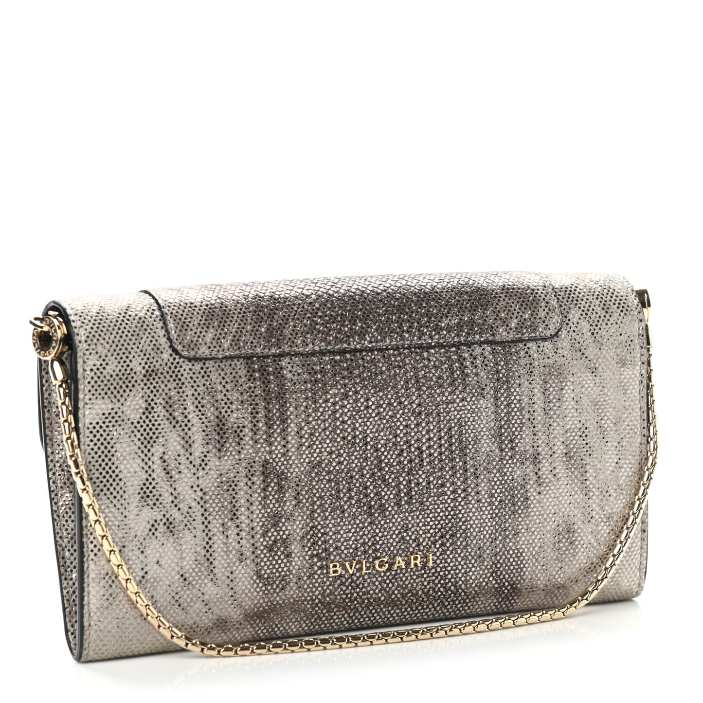 Karung Serpenti Forever Chain Wallet Opal