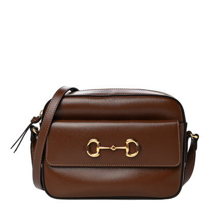 Gucci Azalea Calfskin Small Horsebit 1955 Shoulder Bag Brown Sugar 1 of 13