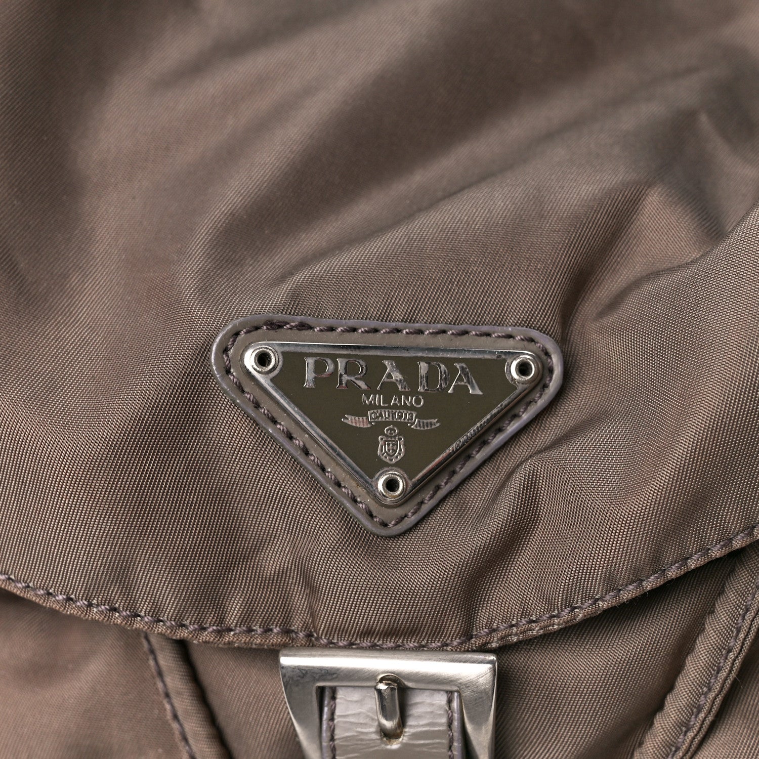 Prada Nylon Vela Small Backpack Fumo 8 of 12