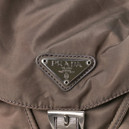 Prada Nylon Vela Small Backpack Fumo 8 of 12
