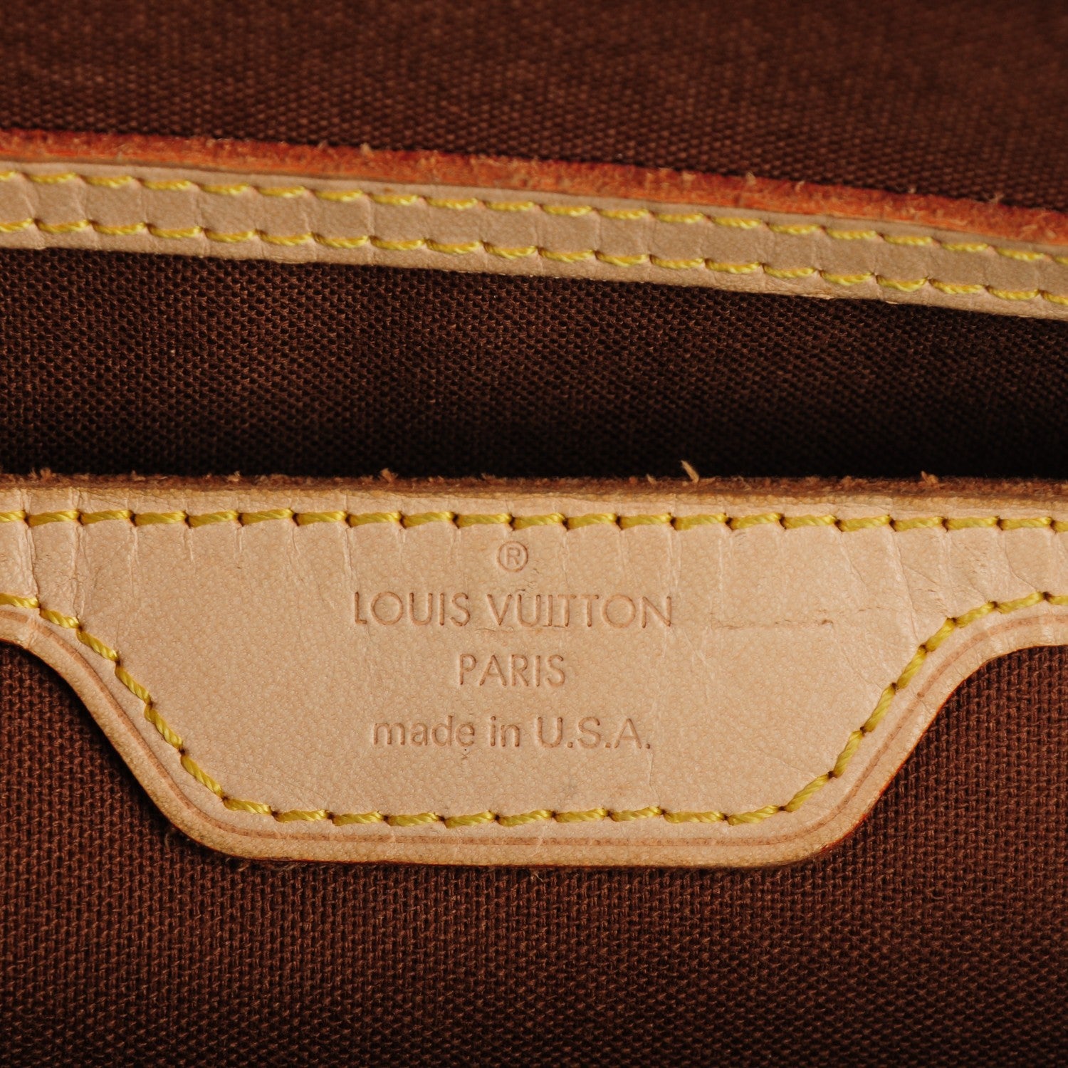 Louis Vuitton Monogram Cabas Mezzo 6 of 9