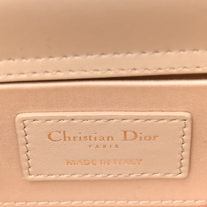 Christian Dior Lambskin Cannage Beaded Embroidered Micro Lady D-Joy Beige 5 of 9