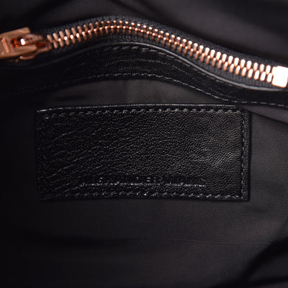 Alexander Wang Pebbled Lambskin Mini Rockie Black Rose Gold Hardware 6 of 10