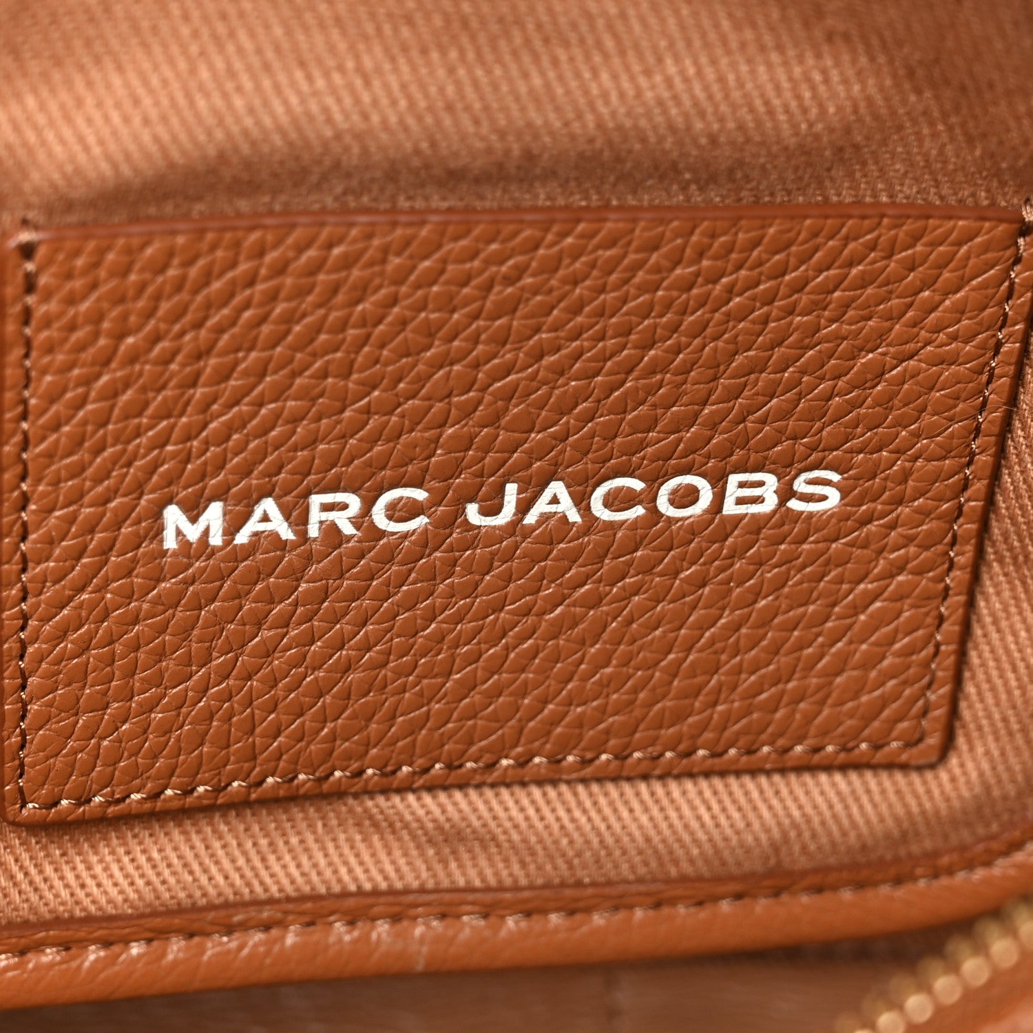 Marc Jacobs Grained Calfskin Medium The Tote Bag Argan Oil 7 of 12