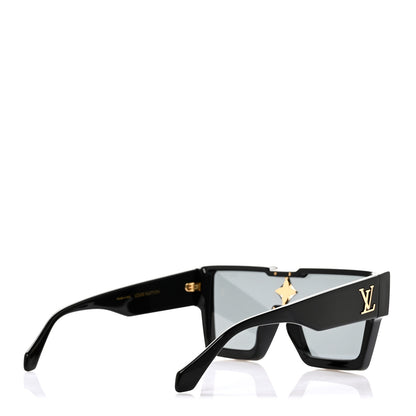 Louis Vuitton Acetate Swarovski Crystal Cyclone Sunglasses Z1578W Black 4 of 7