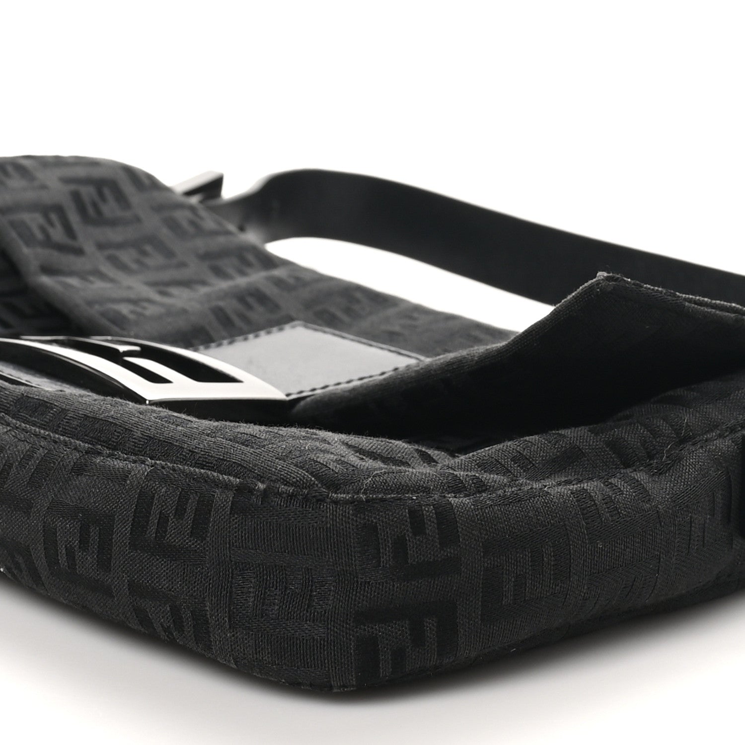 Fendi Zucchino Baguette Black 9 of 9
