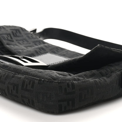 Fendi Zucchino Baguette Black 9 of 9