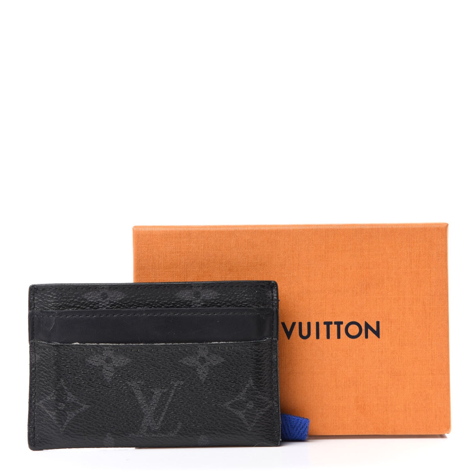 Louis Vuitton Monogram Eclipse Porte-Cartes Double Card Holder 7 of 7