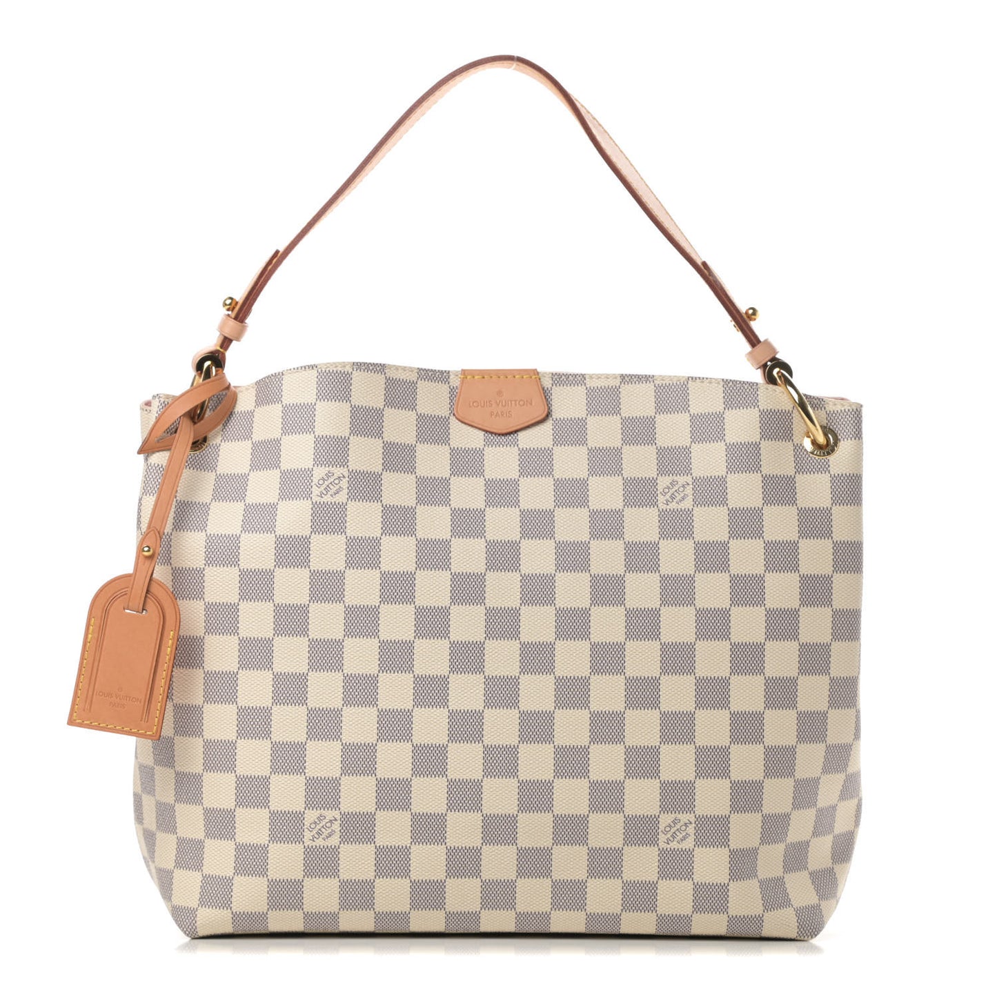 Damier Azur Graceful PM Rose Ballerine