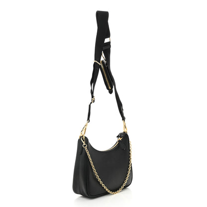 Prada Saffiano Lux Re-Edition 2005 Shoulder Bag Black 3 of 12