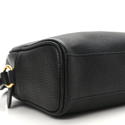 Salvatore Ferragamo Calfskin Travel Camera Crossbody Bag Black 9 of 13