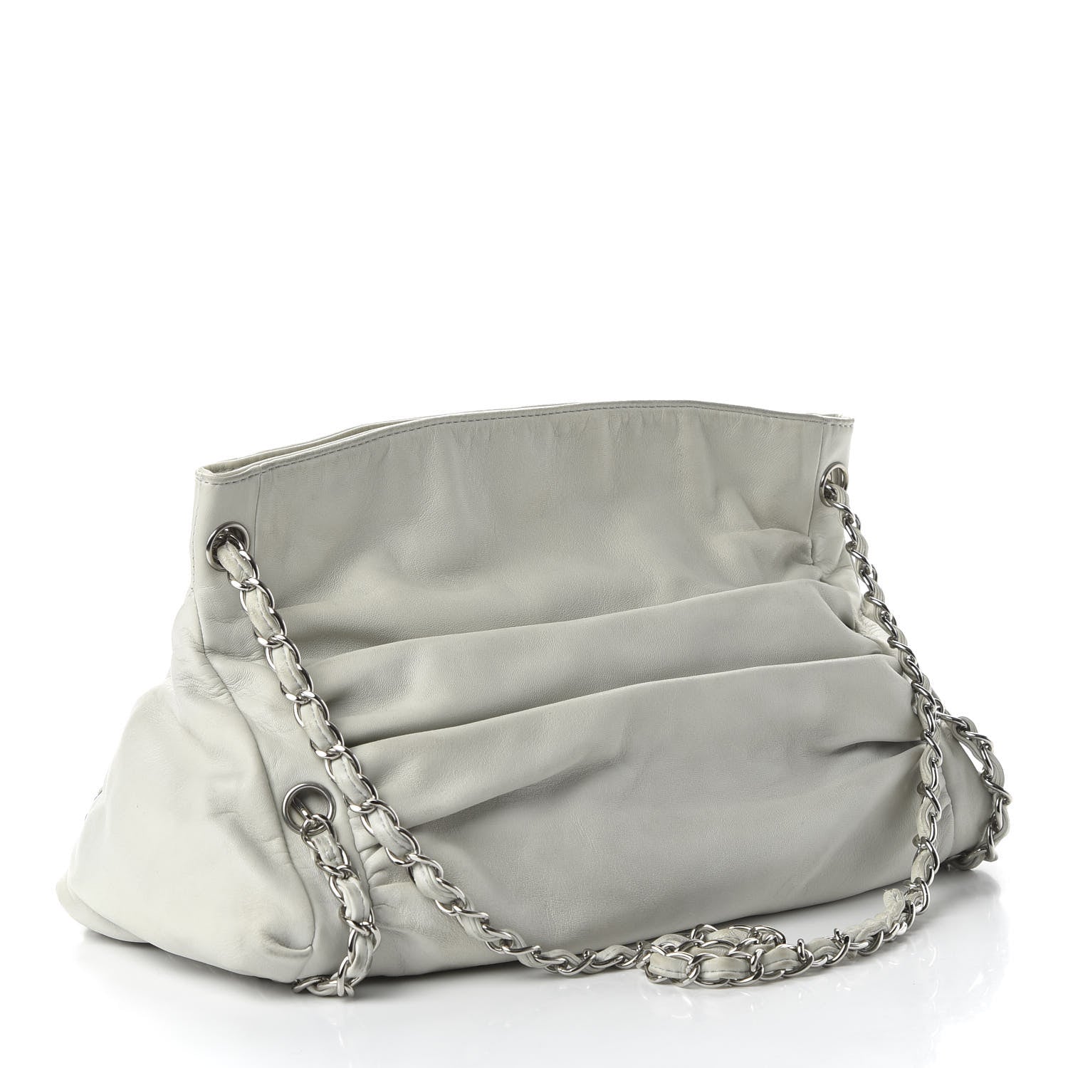 Chanel Lambskin Sharpei Bag White 3 of 11