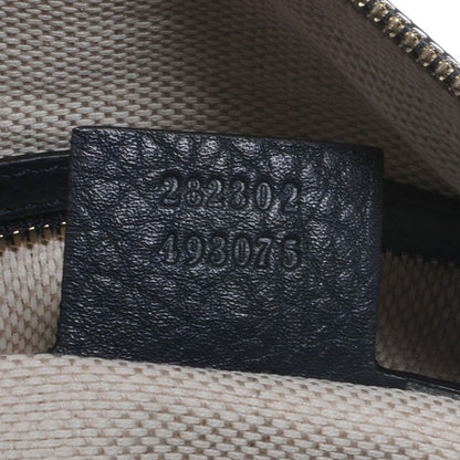 Gucci Pebbled Calfskin Medium Soho Boston Blue 7 of 7