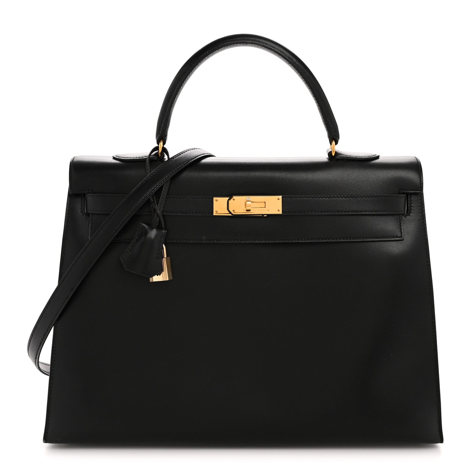 Hermes Box Kelly Sellier 35 Black 1 of 15