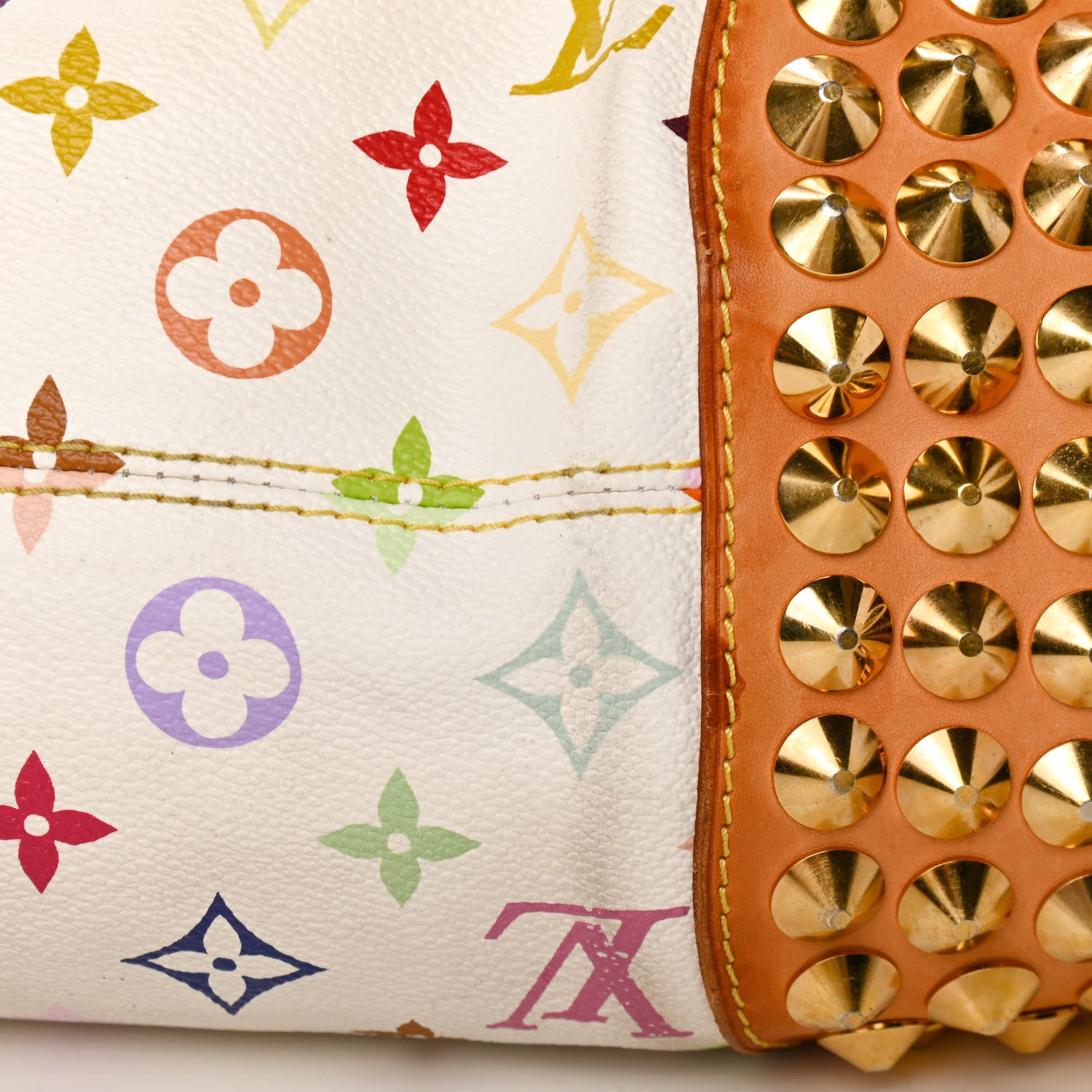 Louis Vuitton Monogram Multicolor Chrissie White 12 of 13