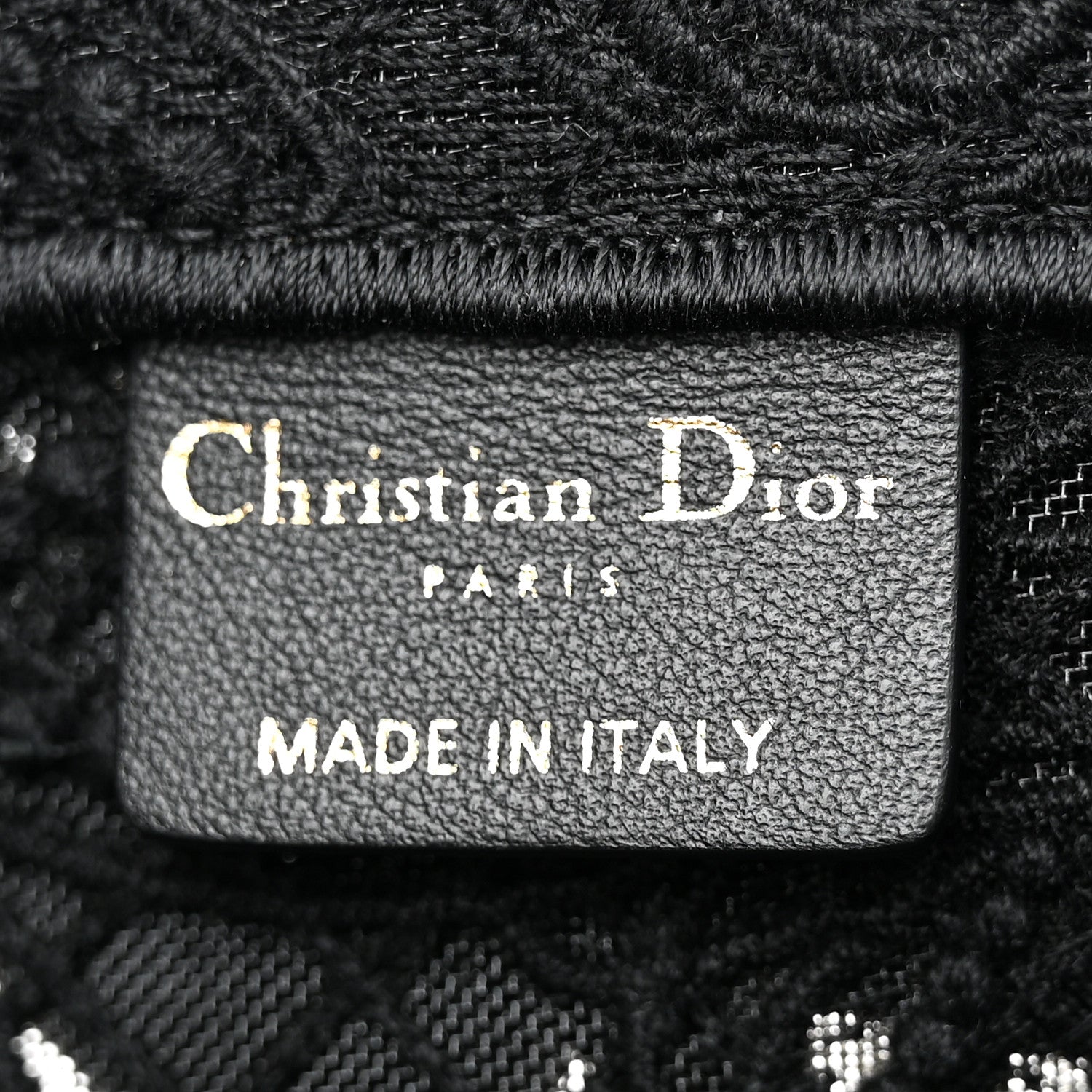 Christian Dior Embroidered 3D Macrame D-Lace Butterfly Medium Book Tote Black Multicolor 6 of 10