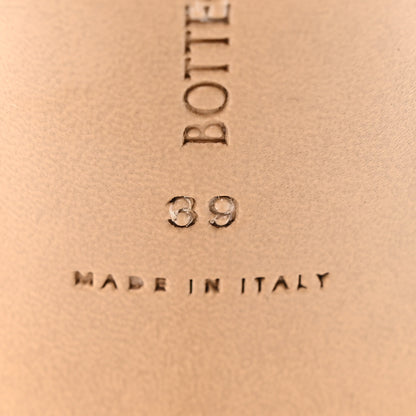 Bottega Veneta Raffia Intrecciato Lido Mule 90 Sandals 38 Cane Sugar 6 of 19