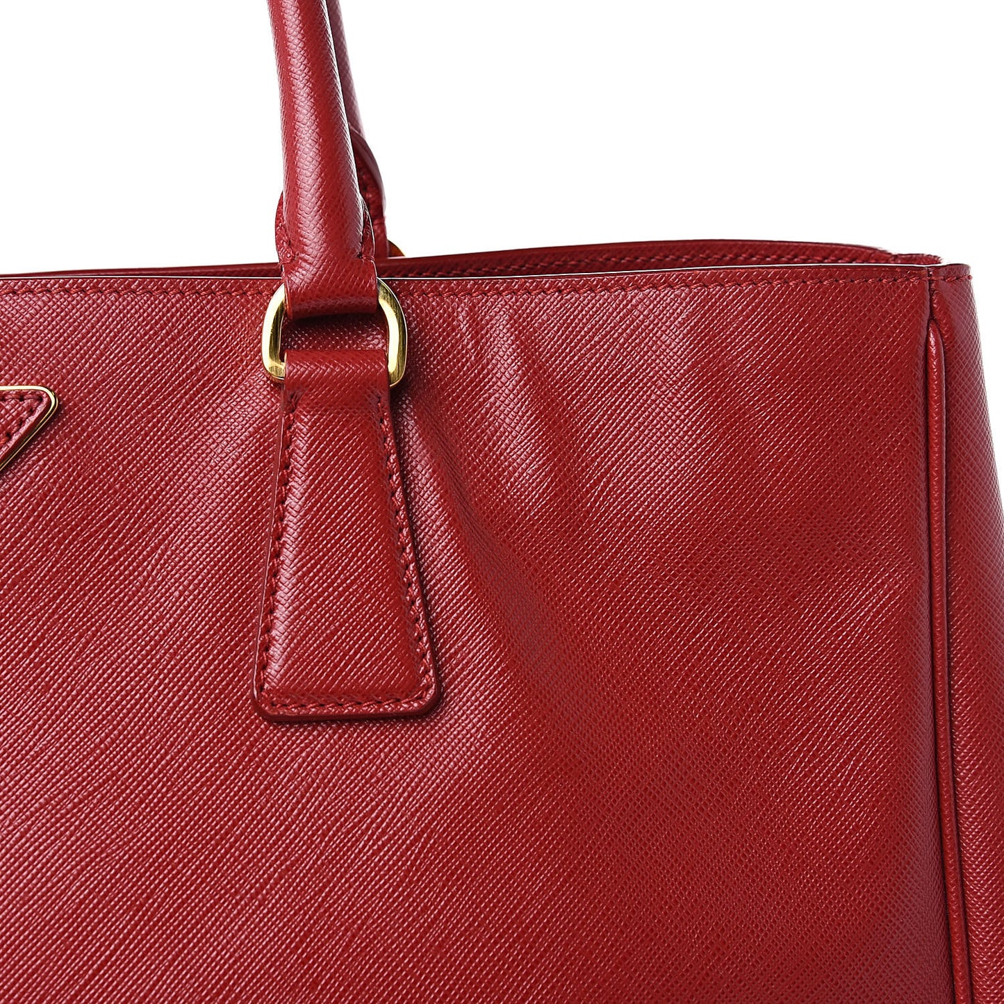 Saffiano Lux Large Tote Fuoco