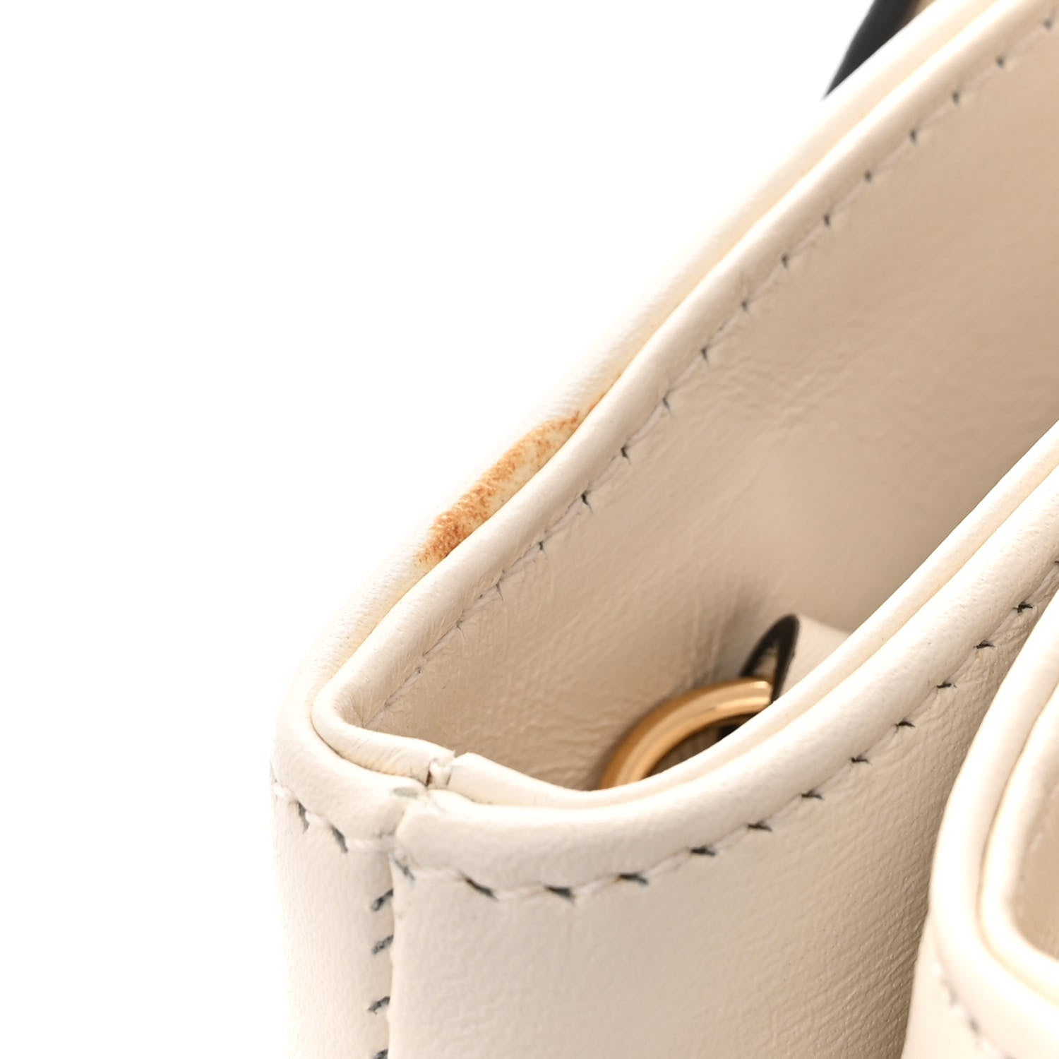 Gucci Vitello Palmellato Lux Arli Top Handle Bag White 12 of 12