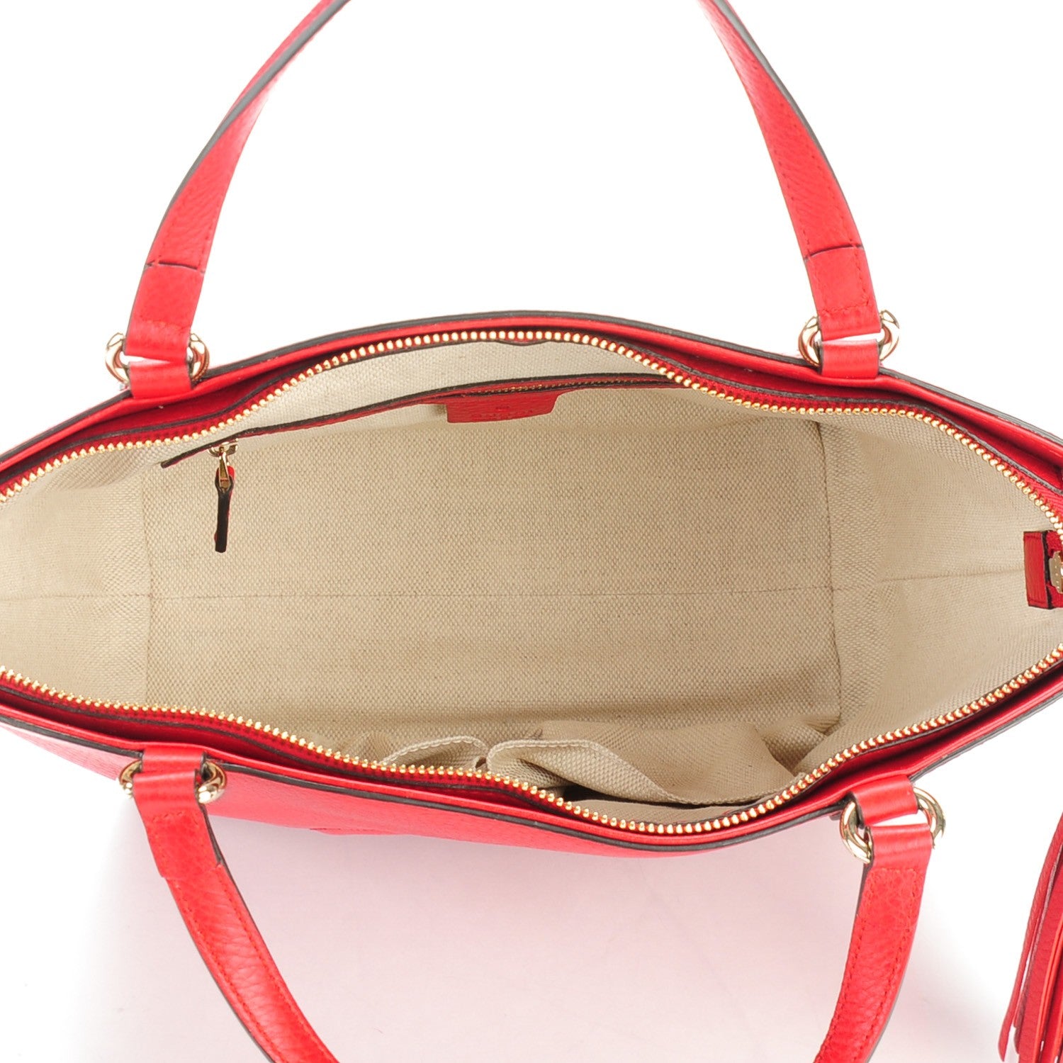Gucci Cellarius Calfskin Small Soho Top Handle Bag Tobasco 5 of 7