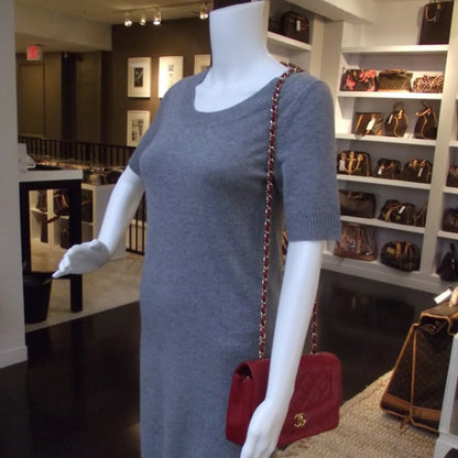 Chanel Lambskin Quilted Small Flap Red 2 of 13