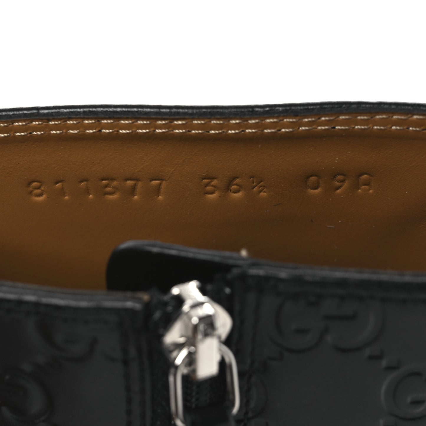 Guccissima Real Betis Glamour Womens Horsebit Ankle Boots 36.5 Black