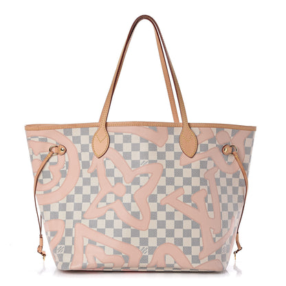 Louis Vuitton Damier Azur Tahitienne Neverfull MM 1 of 10