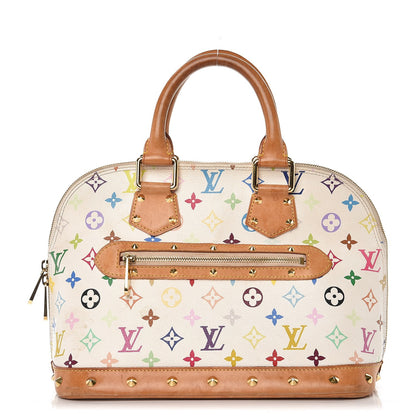 Louis Vuitton Monogram Multicolor Alma White 1 of 13