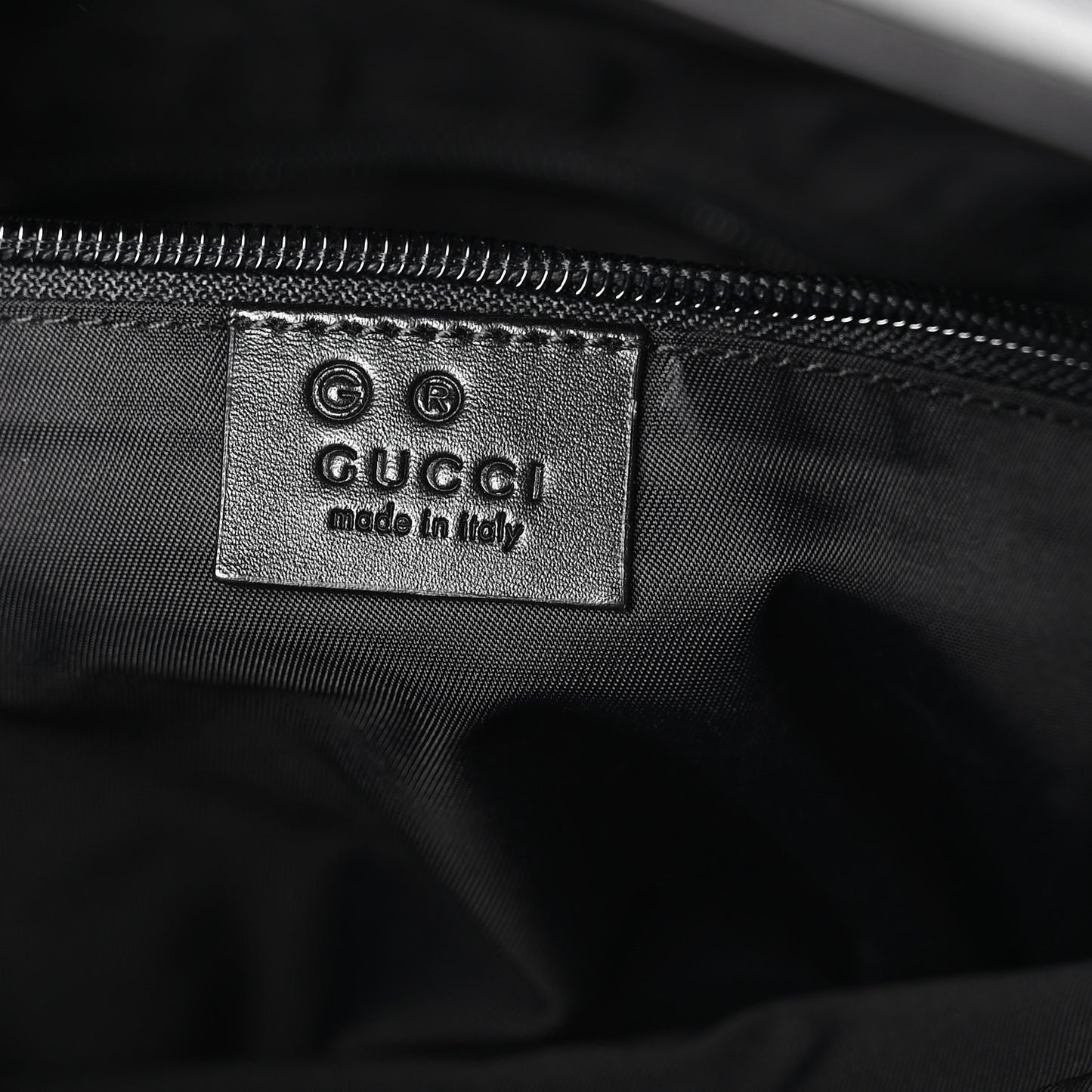 Techno Canvas Web Single Buckle Backpack Black