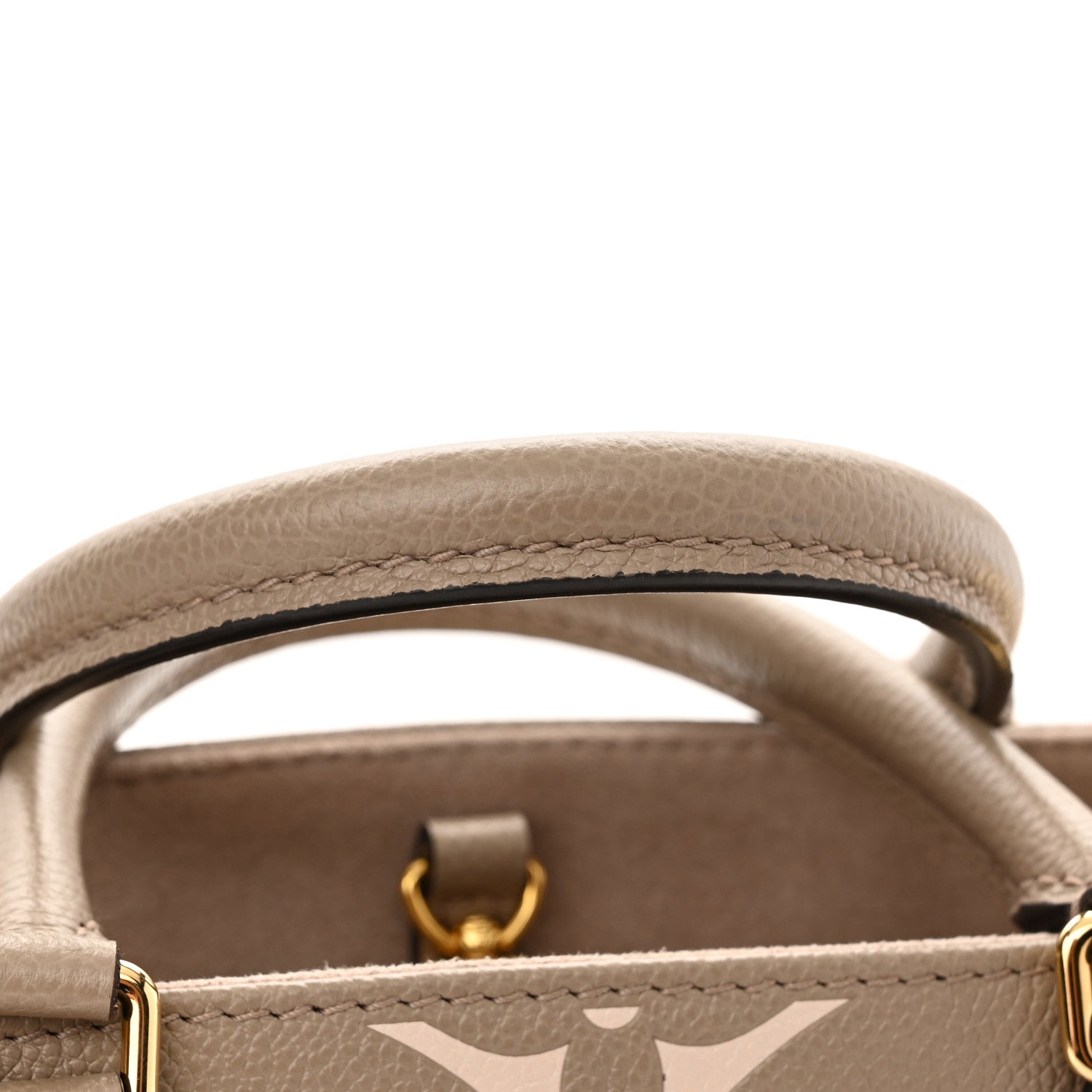Louis Vuitton Empreinte Monogram Giant Onthego PM Tourterelle Creme 10 of 11