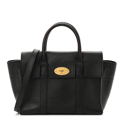 Mulberry Small Classic Grain Bayswater Black 1 of 21