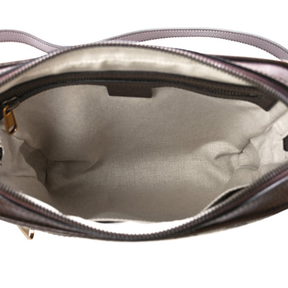 Gucci GG Supreme Monogram Web Small Ophidia Messenger Bag Brown 5 of 12