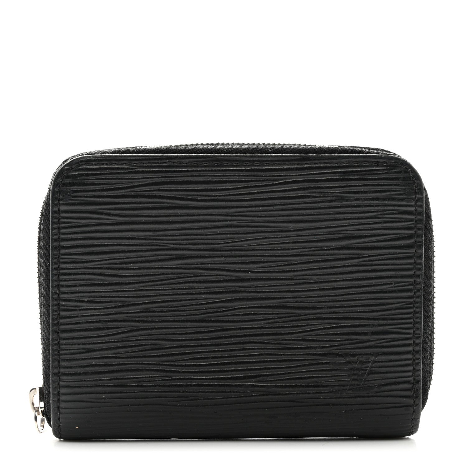 Louis Vuitton Epi Zippy Coin Purse Black 1 of 8