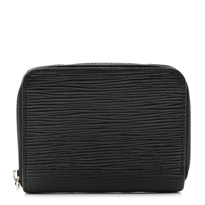 Louis Vuitton Epi Zippy Coin Purse Black 1 of 8