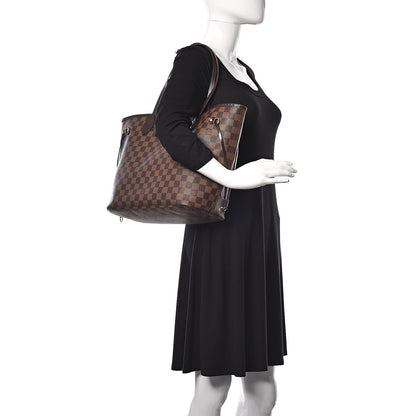 Louis Vuitton Damier Ebene Neverfull MM 2 of 29