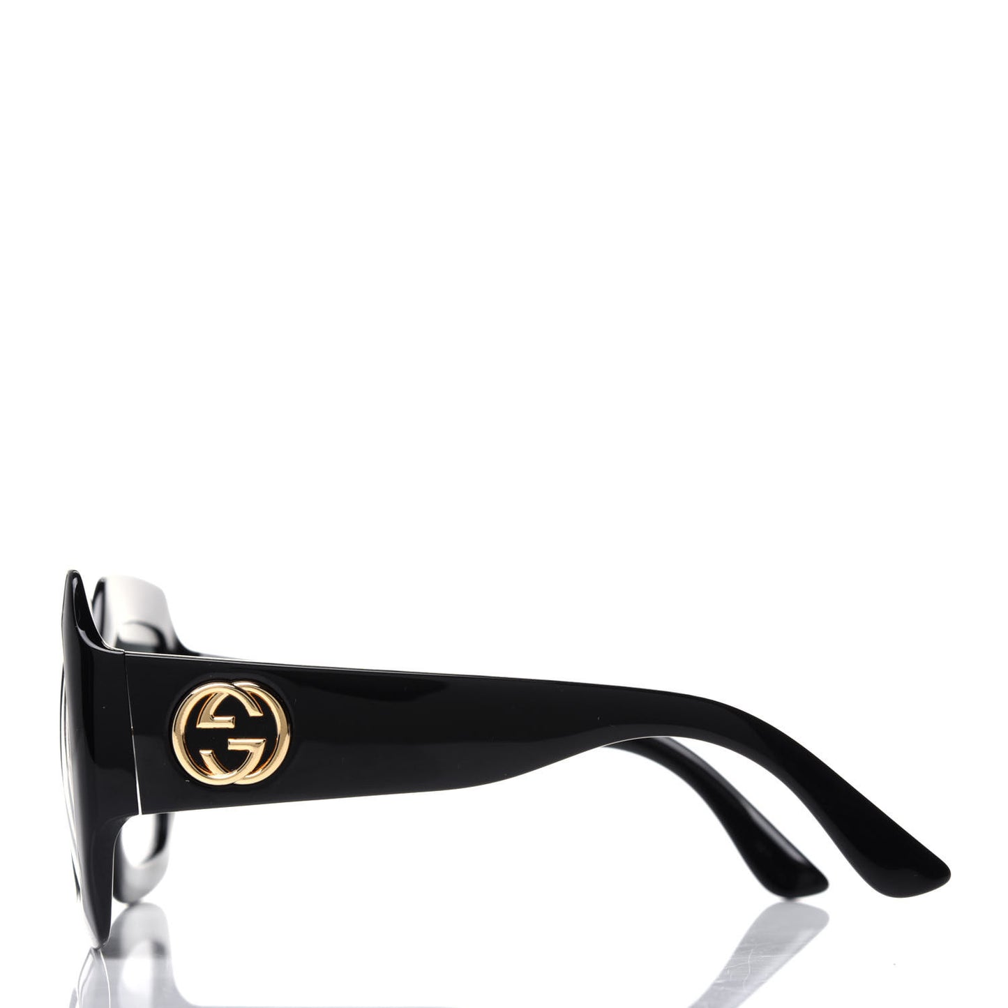 Acetate Square Frame Sunglasses GG0053S Black