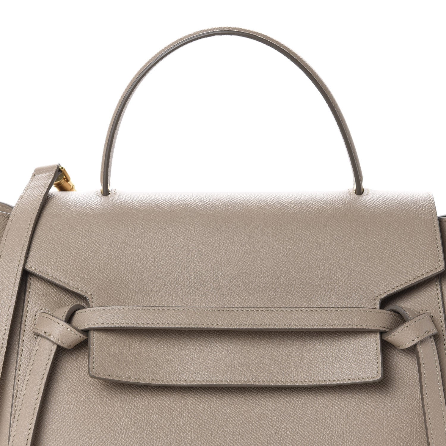Celine Grained Calfskin Mini Belt Bag Light Taupe 12 of 12