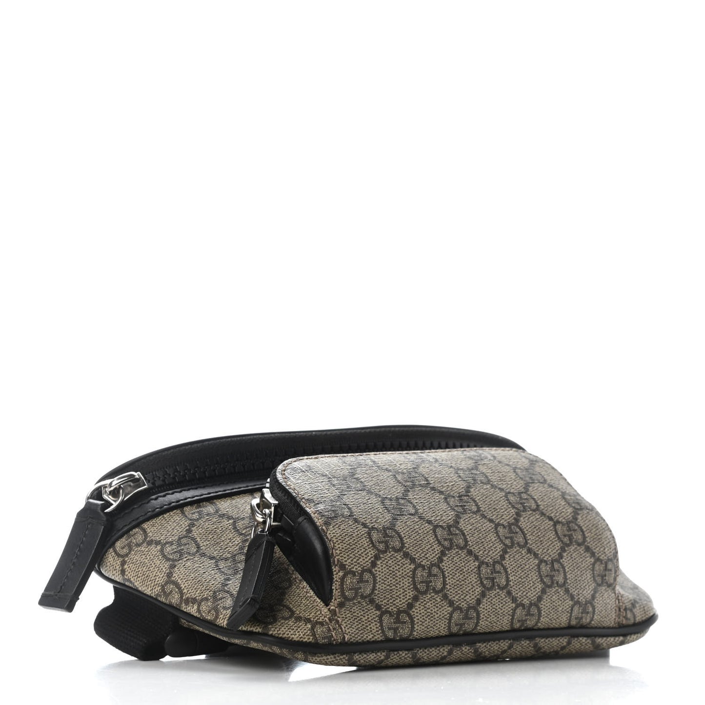GG Supreme Monogram Belt Bag Black