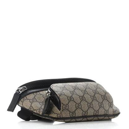 Gucci GG Supreme Monogram Belt Bag Black 4 of 7
