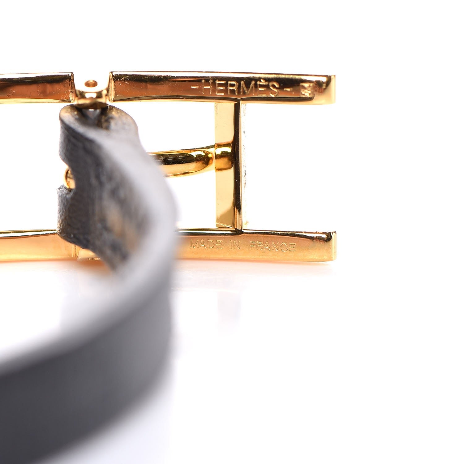 Hermes Chamonix Hapi 3 Triple Tour Wrap Bracelet M Black 8 of 10