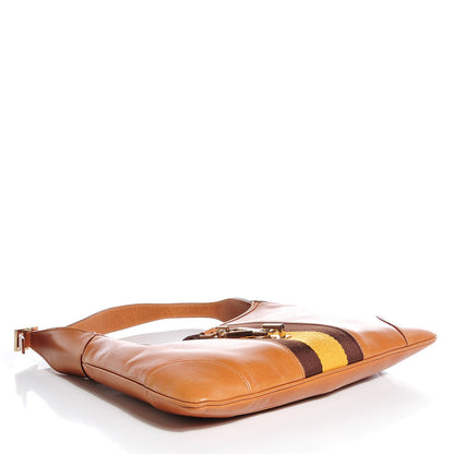 Gucci Leather Web Jackie O Hobo 4 of 14
