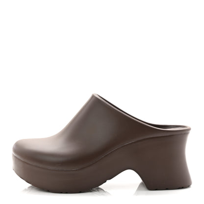 Loewe Foam Rubber Terra Clogs Sandals 38 Shitake 1 of 9