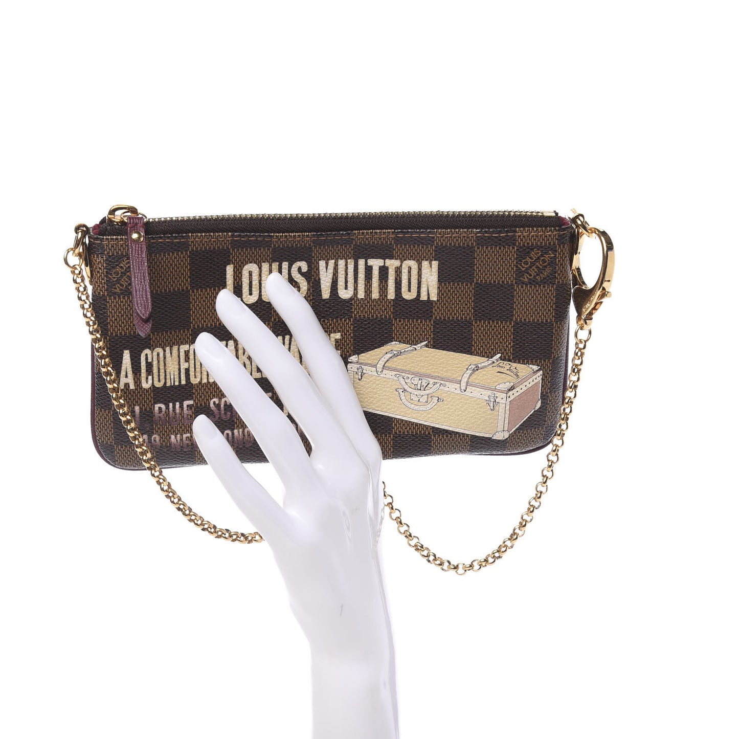 Damier Ebene Milla MM Trunk Pochette