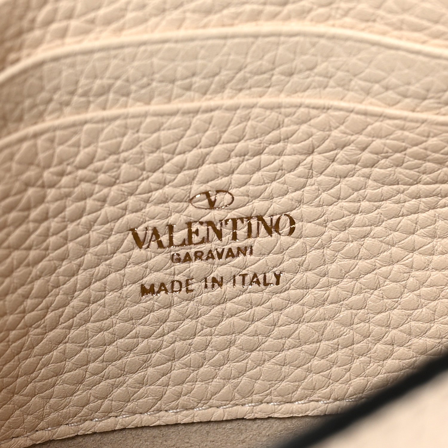 Valentino Garavani Calfskin Rockstud Crossbody Pouch Light Ivory 6 of 9